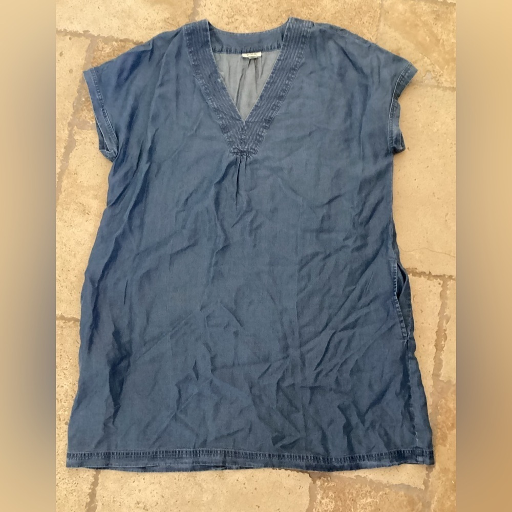 A.N.A tunic v neck dress SZ Xl- pockets